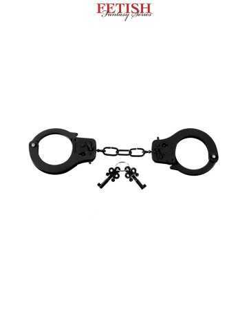 Menottes métal Designer Cuffs - noir 15833oralove
