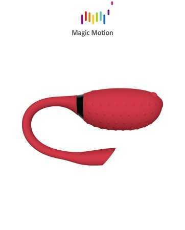 Ovo vibratório conectado Magic Fugu vermelho - Magic Motion15850oralove