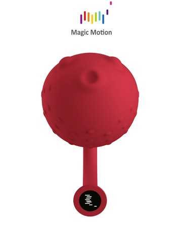 Magic Fugu red connected vibrating egg - Magic Motion15850oralove