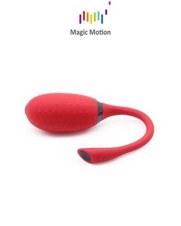 Magic Fugu rojo conectado huevo vibrador - Magic Motion15850oralove