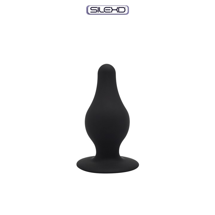 Plug anal The Original Model 2 noir 6,4 cm - SilexD