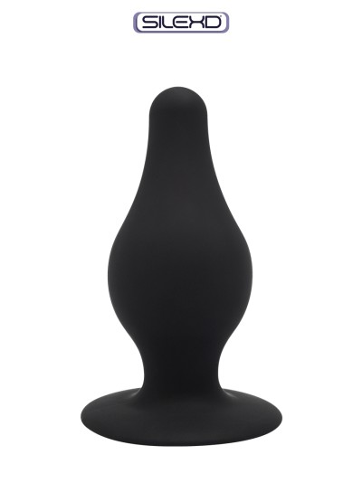 Plug anal The Original Model 2 noir 10,2 cm - SilexD
