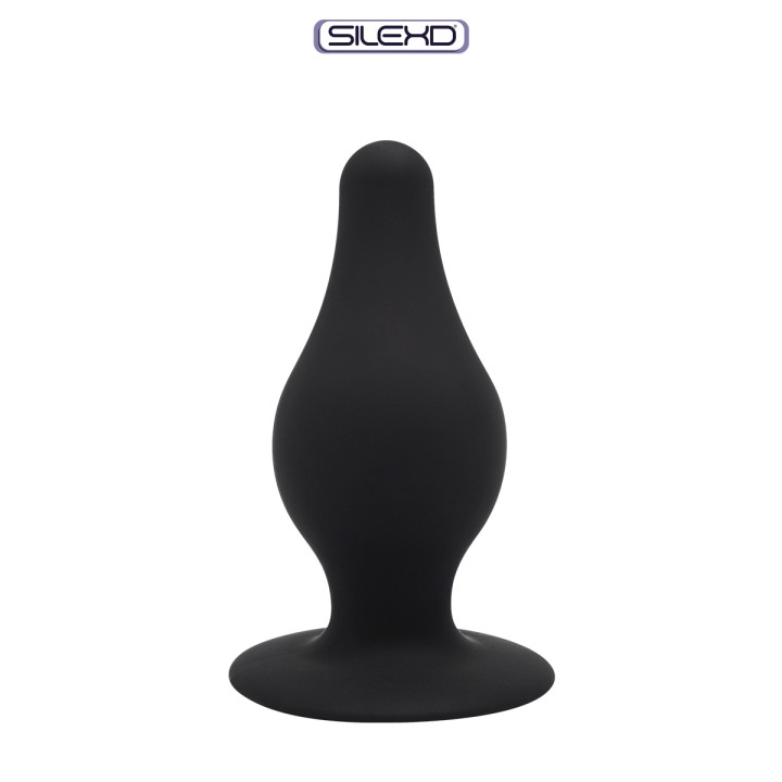 Plug anal The Original Model 2 noir 10,2 cm - SilexD