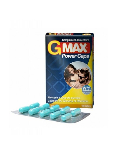 G-Max Power Caps Homme (10 gélules)