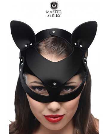 Máscara de gato de couro Bad Kitten16182oralove