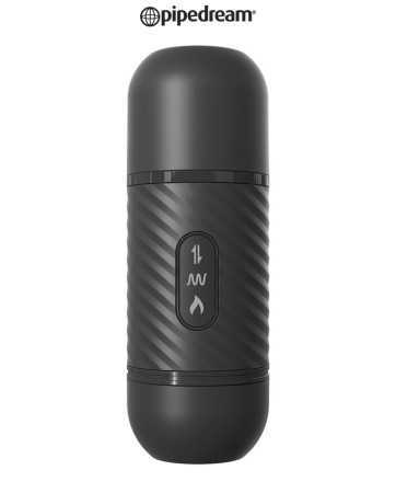 Plug anal com movimento de vai e vem controlado remotamente Vibrating Ass Thruster16351oralove