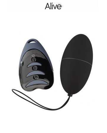 Magic egg 3 remote-controlled vibrating egg - black16360oralove