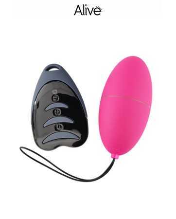 Huevo mágico 3 control remoto huevo vibrador - pink16362oralove