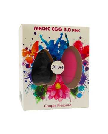 Oeuf vibrant télécommandé Magic egg 3 - rose16362oralove