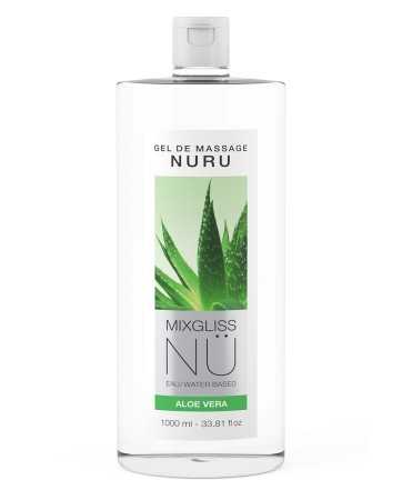 Gel de massagem Nuru Aloe Vera Mixgliss - 1 litro 16377 oralove