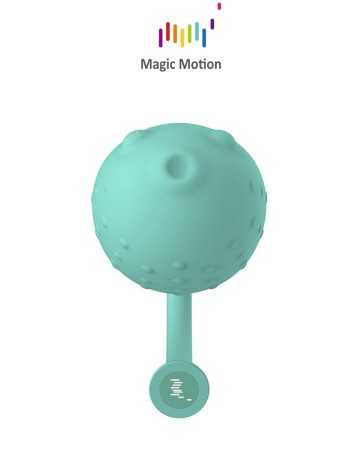 Uovo vibrante connesso Magic Fugu verde - Magic Motion16382oralove