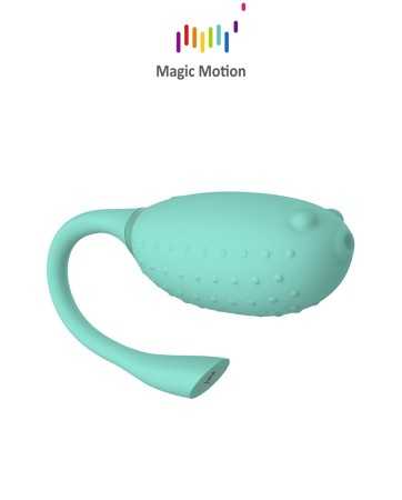 Verbundenes Magic Fugu Vibrations-Ei in Grün - Magic Motion16382oralove