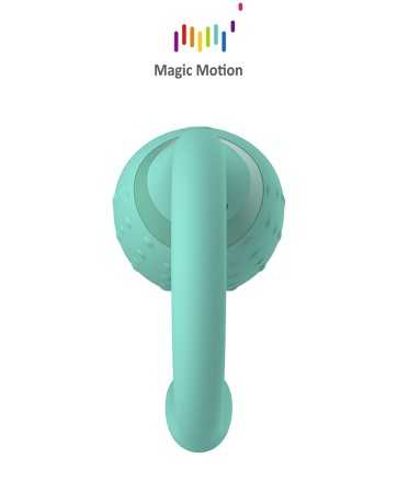 Magic Fugu conectado huevo vibrador verde - Magic Motion16382oralove