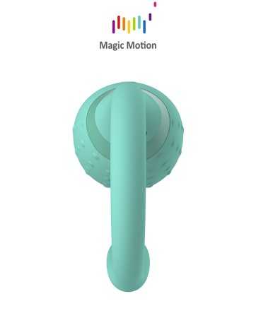 Ovo vibratório conectado Magic Fugu verde - Magic Motion16382oralove