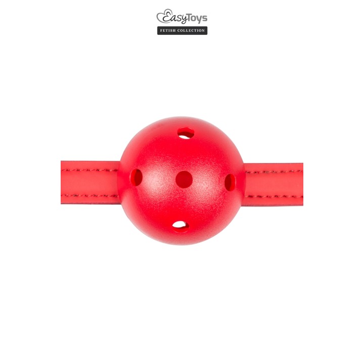 Gagged Ball avec balle rouge - EasyToys Fetish Collection