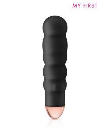 Vibromasseur rechargeable Giggle noir - My First16523oralove