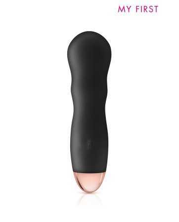 Rechargeable black Twig vibrator - My First16529oralove