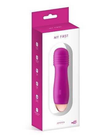 Rechargeable pink Joystick vibrator - My First16532oralove