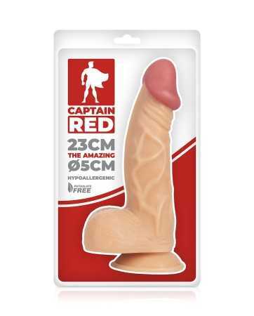 Dildo Amazing 23 x 5 cm - Captain Red16829oralove