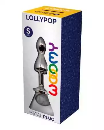 Plug bijou Lollypop transparent S - Wooomy