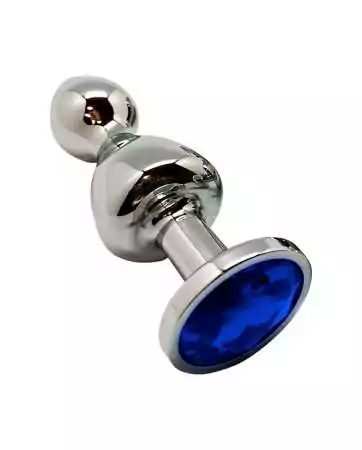 Plug Lollypop blue jewel L - Wooomy
