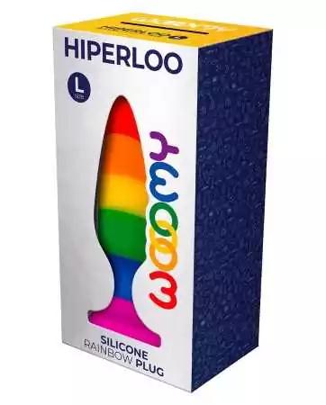 Plug arco-íris Hiperloo L - Wooomy