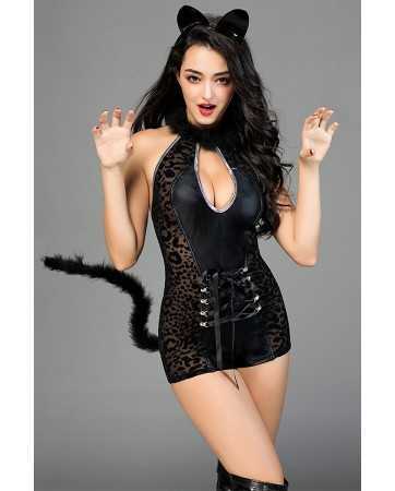 Cat Woman costume combishort16872oralove
