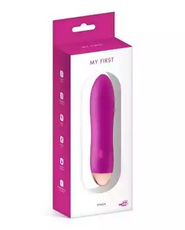 Rechargeable pink Pinga vibrator - My First