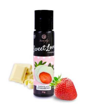 Essbarer Gleitmittel Erdbeere & weiße Schokolade - 60ml16901 oralove
