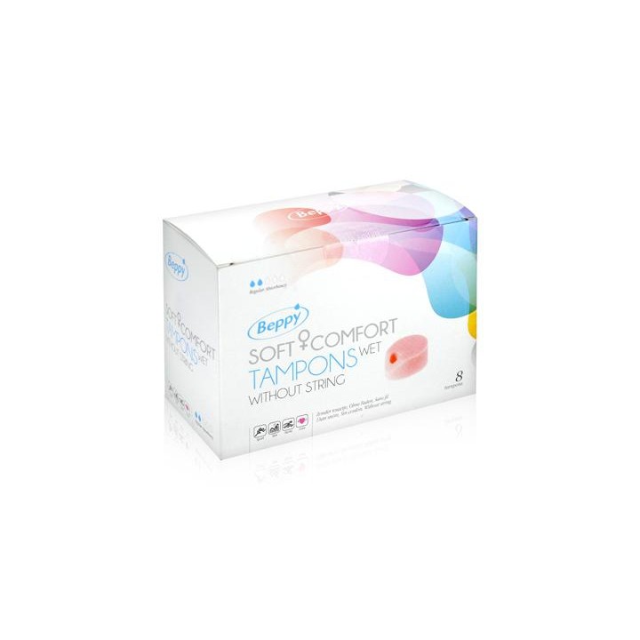 Boite 8 tampons Beppy WET