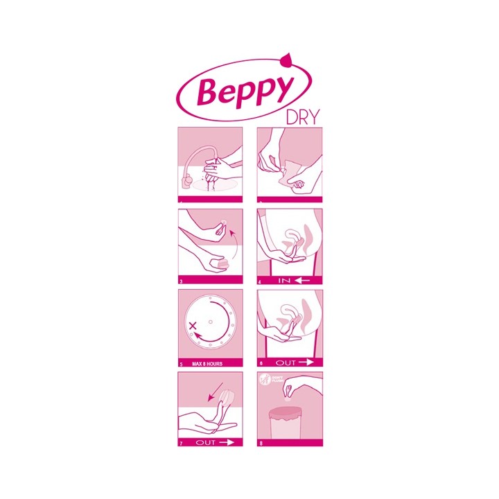 Boite 8 tampons Beppy DRY