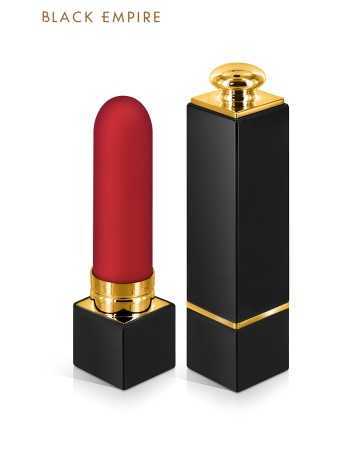Mini vibrador em forma de batom vermelho My Lady - Black Empire17188oralove