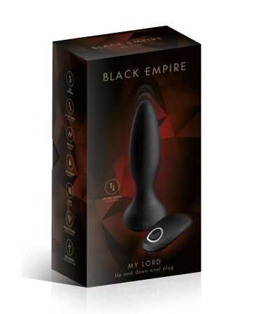 Plug anal va-et-vient télécommandé - Black Empire17190oralove