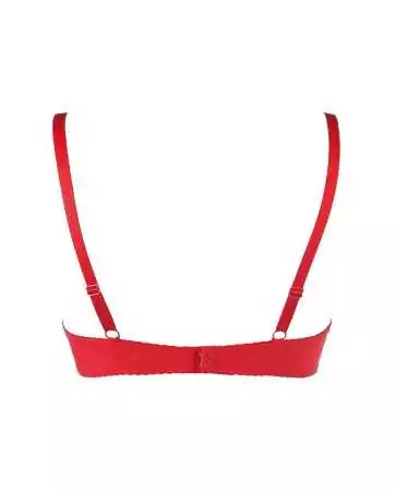 Red push-up bra V-10351 - Axami