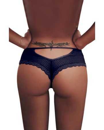 Tanga de encaje azul - Paris Hollywood17224oralove