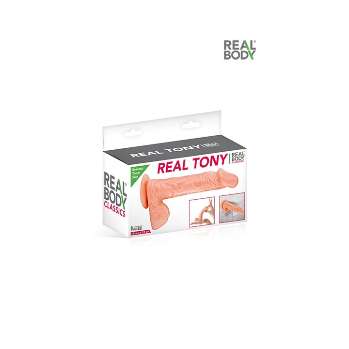 Gode réaliste 18 cm - Real Tony