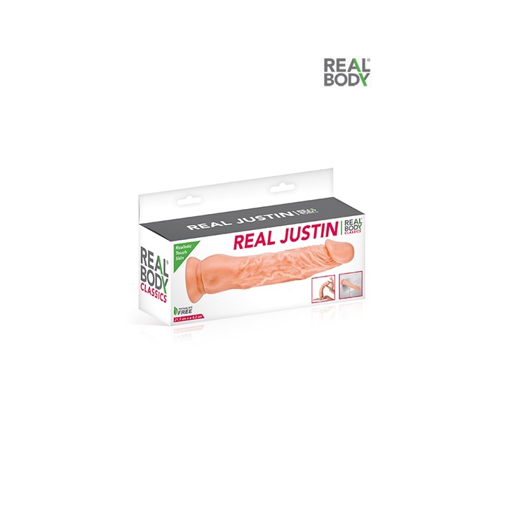 Gode réaliste 21 cm - Real Justin