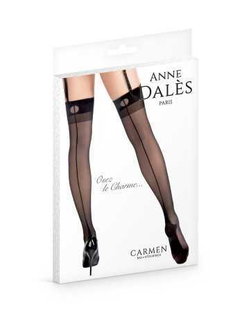 Seam stockings Carmen black - Anne d'Alès17353oralove
