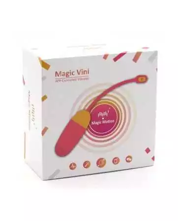 Oeuf Vibrator Magic Vini Orange - Magic Motion