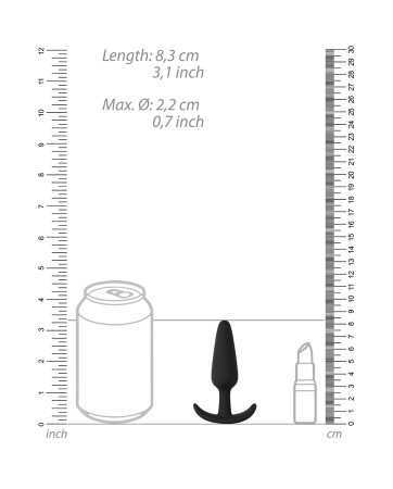 Plug anal fino - Mini plug anal 17551 da Oralove
