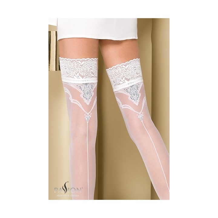 Bas autofixants ST108 Blanc