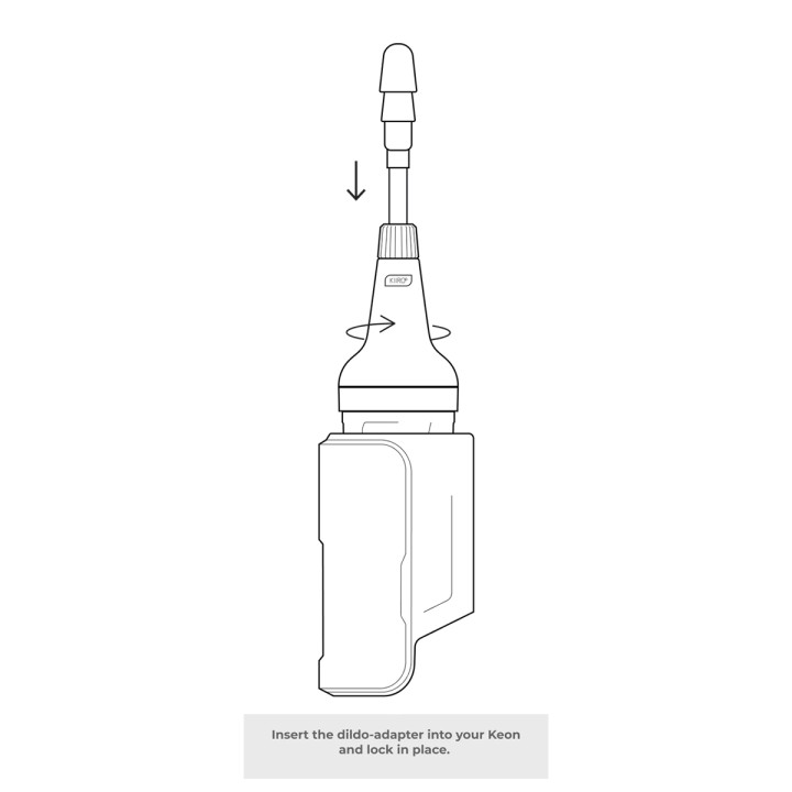 Adaptateur de Dildo pour Keon
