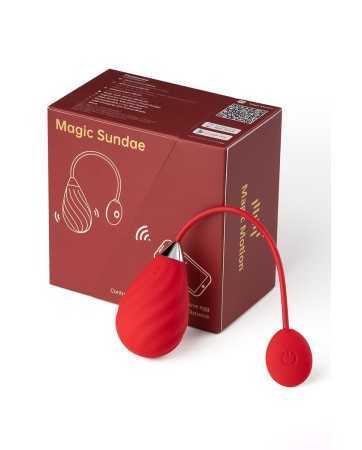 Magic Sundae huevo vibrador conectado - Magic Motion17659oralove