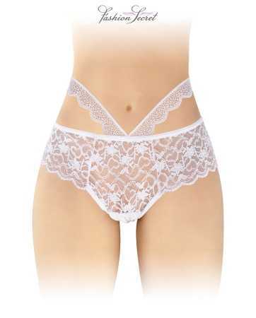 White open crotch panties Marie - Fashion Secret17696oralove