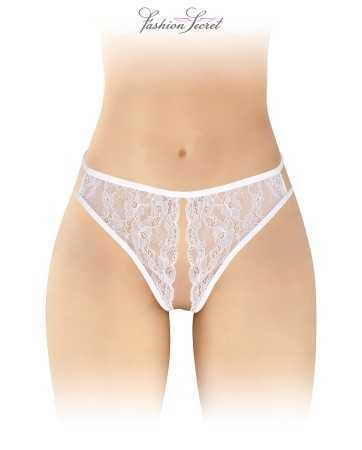 Tanga blanco abierto Victoria - Fashion Secret17705oralove