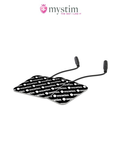 Electrodes carrées auto-adhésives - Mystim