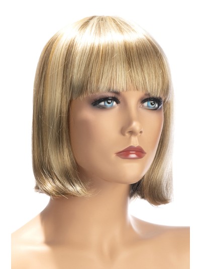 Perruque Sophie blonde avec mèches