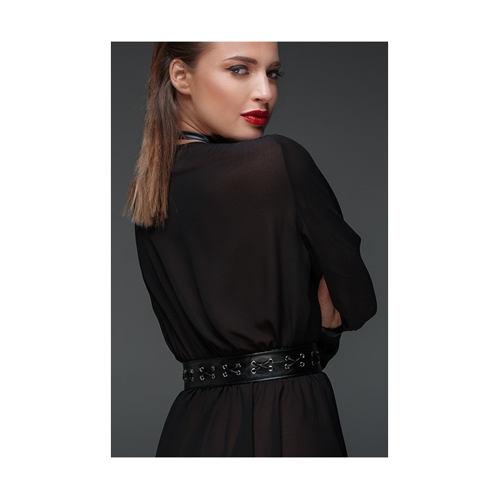 Minirobe choker en mousseline F150