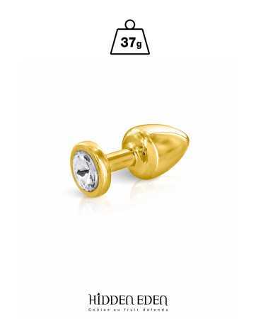 Plug jóia em alumínio dourado XS - Hidden Eden17910oralove