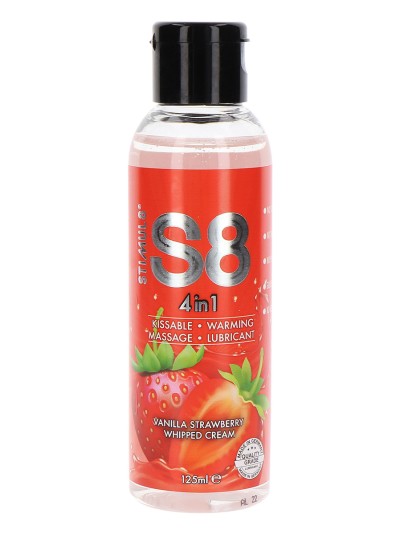 Lubrifiant S8 4 en 1 gout fraise 125ml